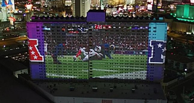 World record set for largest projected video game display