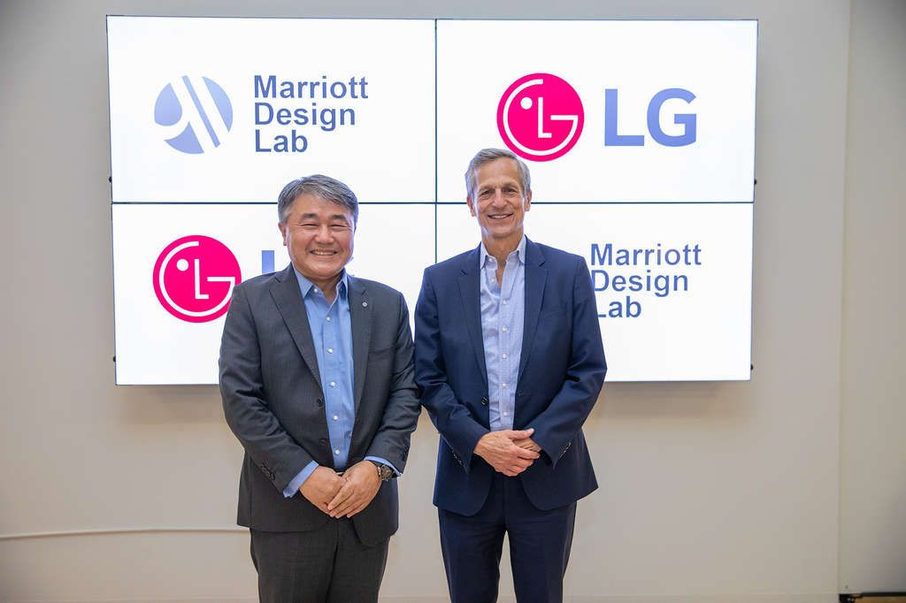 Marriott hotel group forms research partnership with LG