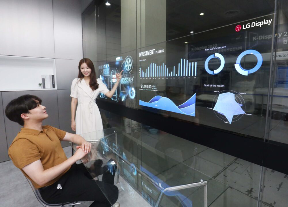 LG unveils biggest ever OLED TV panel at trade show