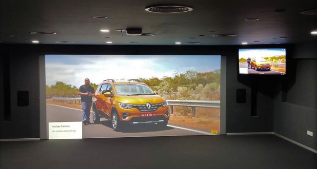 Renault designers rely on 4K collaborative powerwalls