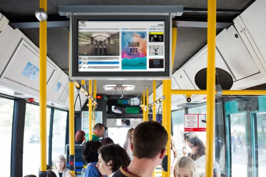 The role of digital displays in enhancing public transportation